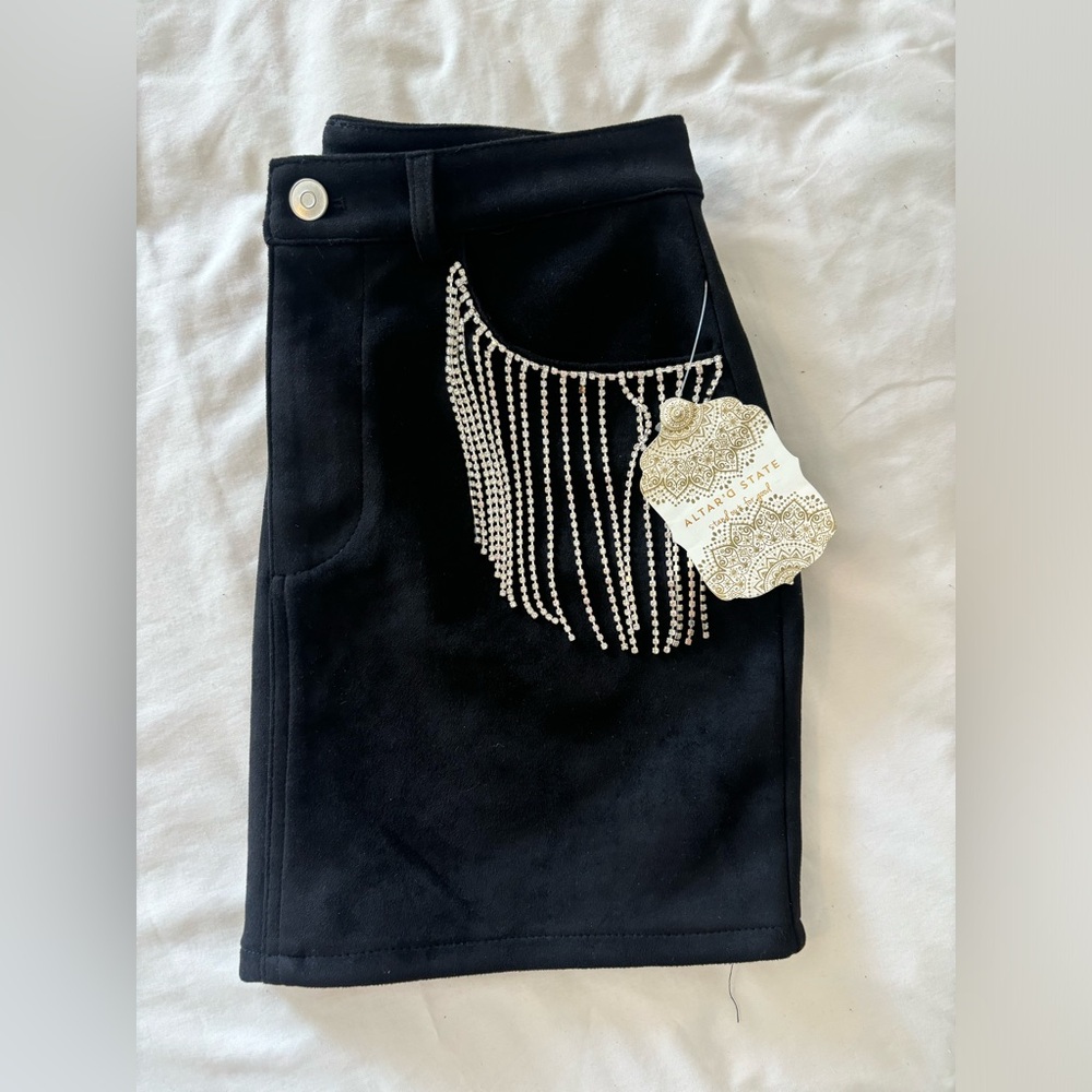 Alterd state black skirt size s